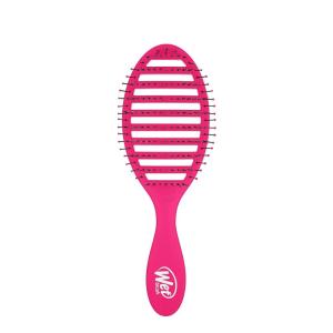 Wet Brush Speed Dry Hair Brush, Blow Dry Safe Bristles & Vented Design For Faster Drying Time, Ergonomic Handle, Reduces Breakage & Detangles All Hair Types, Limited Edition Prismatic Glow Pink(Pink)