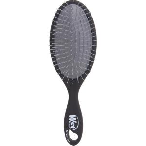 Wet Brush Frizz Free Detangler Reduces Frizz, Static & Flyaways Using Ionic Technology, Smooth Finish Styling Brush Adds Shine, Ergonomic Design, Works On All Hair Types, Wet Or Dry Hair, Black