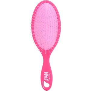 Wet Brush Frizz Free Detangler Reduces Frizz, Static & Flyaways Using Ionic Technology, Smooth Finish Styling Brush Adds Shine, Ergonomic Design, Works On All Hair Types, Wet Or Dry Hair, Pink