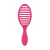 Wet Brush Speed Dry Hair Brush With Blow Dry Safe Bristles & Vented Design For Faster Drying Time, Ergonomic Handle, Reduces Breakage & Detangles All Hair Types, Limited Edition Electric Sky Purple(Frost Pink)