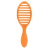 Wet Brush Speed Dry Hair Brush With Blow Dry Safe Bristles & Vented Design For Faster Drying Time, Ergonomic Handle, Reduces Breakage & Detangles All Hair Types, Limited Edition Electric Sky Purple(Summer Quencher Orange Crush)