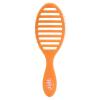 Wet Brush Speed Dry Hair Brush With Blow Dry Safe Bristles & Vented Design For Faster Drying Time, Ergonomic Handle, Reduces Breakage & Detangles All Hair Types, Limited Edition Electric Sky Purple(Summer Quencher Orange Crush)