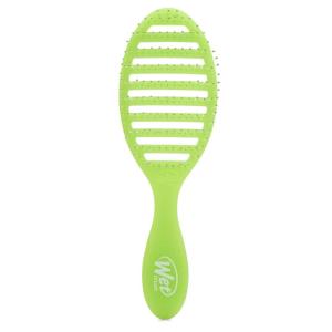Wet Brush Speed Dry Hair Brush With Blow Dry Safe Bristles & Vented Design For Faster Drying Time, Ergonomic Handle, Reduces Breakage & Detangles All Hair Types, Limited Edition Electric Sky Purple(Summer Quencher Lime -A-Rita)