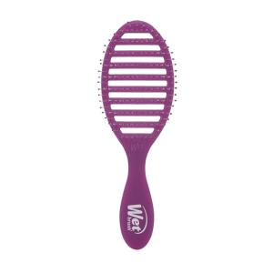 Wet Brush Speed Dry Hair Brush With Blow Dry Safe Bristles & Vented Design For Faster Drying Time, Ergonomic Handle, Reduces Breakage & Detangles All Hair Types, Limited Edition Electric Sky Purple(Frost Purple)