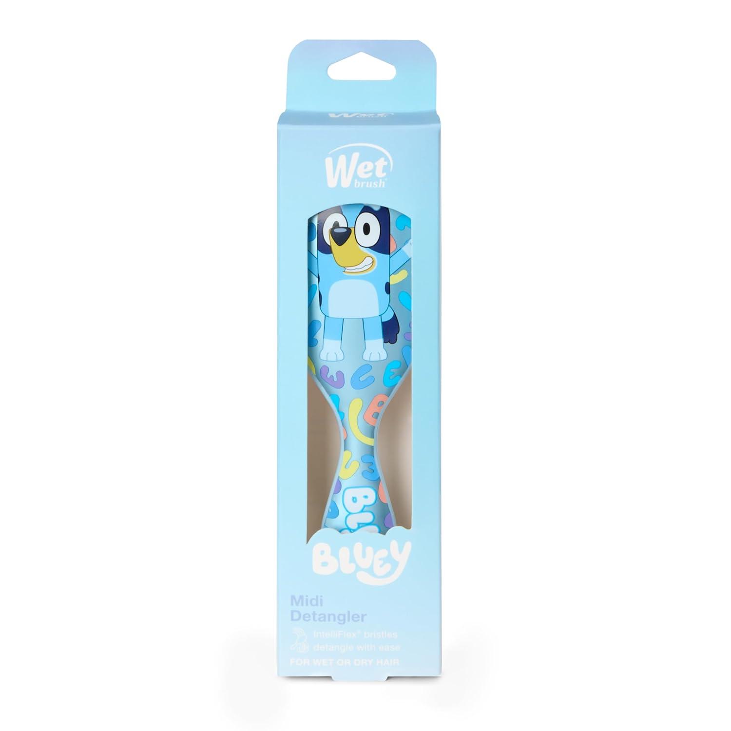 image:imageWet Brush Bluey Kids Midi Hair Brush Limited Edition Orange Goody x Bluey amp Bingo Multicolor Bow Barrettes 3ct Multicolor Hair Ponytailers in Bluey Character Pouch 10ct