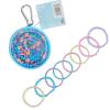 Wet Brush Bluey & Bingo Kids Midi Hair Brush,Limited Edition,Purple + Goody x Bluey Satin Scrunchies 4ct + Hair Ponytailers in Bluey Character 10ct + Hair Polybands in Bluey, Bingo & Characters 300ct