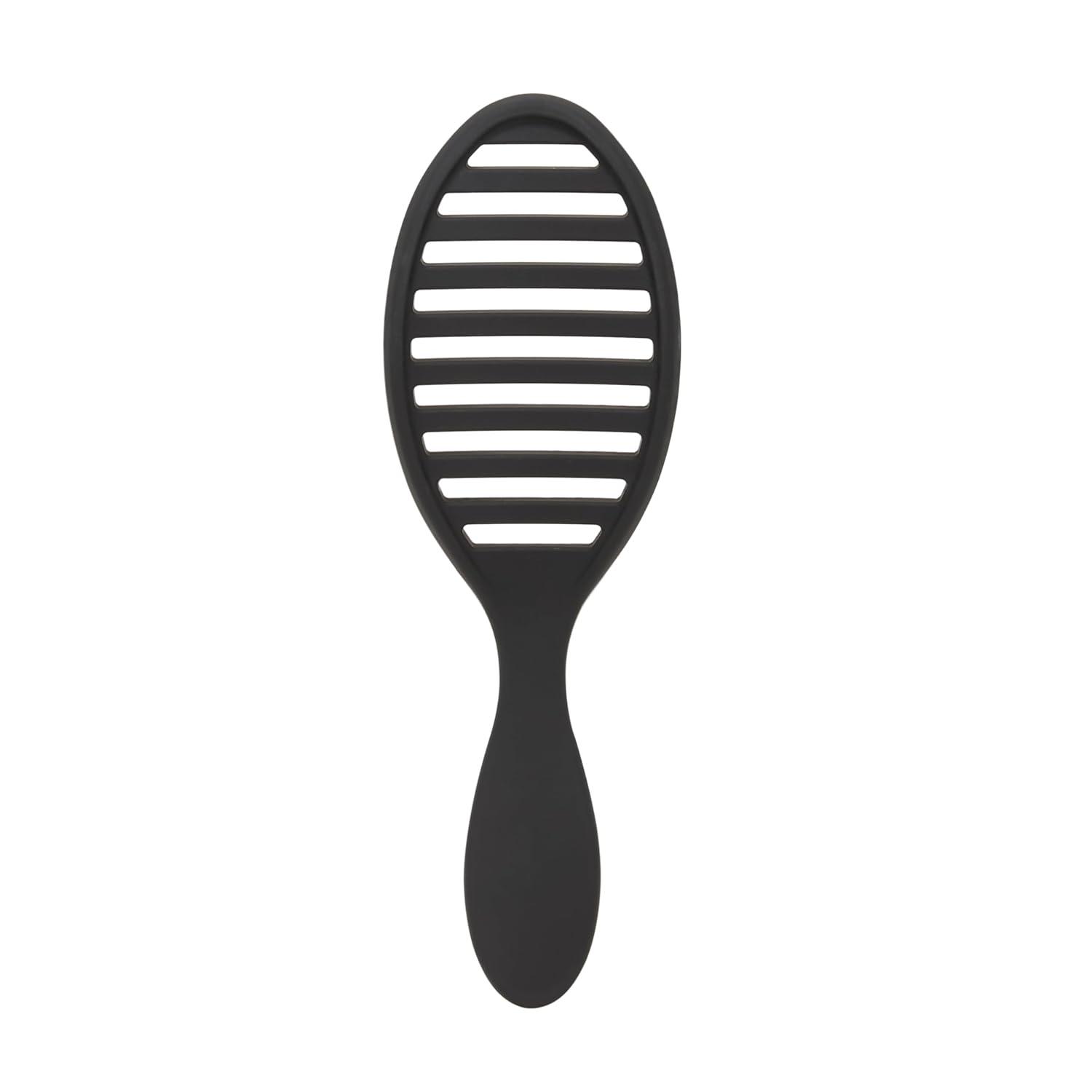 image:imageWet Brush Ceramic Speed Dry Hair Brush Purple Vented Design amp Soft HeatFlex Bristles for BlowDry Safe Styling Ergonomic Handle for PainFree Detangling Hair Accessories for All Hair TypesBlack
