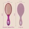 Wet Brush Ceramic Speed Dry Hair Brush, Purple – Vented Design & Soft HeatFlex Bristles for Blow-Dry Safe Styling – Ergonomic Handle for Pain-Free Detangling – Hair Accessories for All Hair Types(Purple)